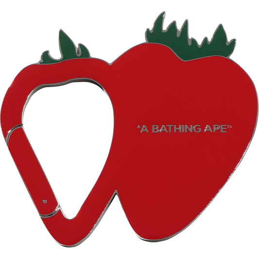 STRAWBERRY APE HEAD CARABINER LADIES