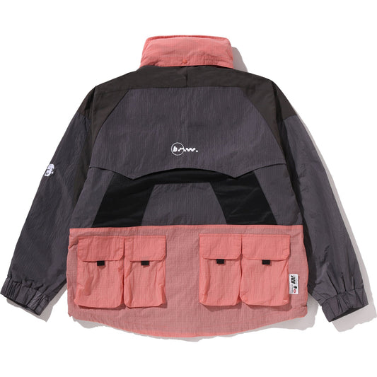 BAPE BY KAZUKI KURAISHI SNOWBOARD NYLON 3- LAYER JACKET MENS