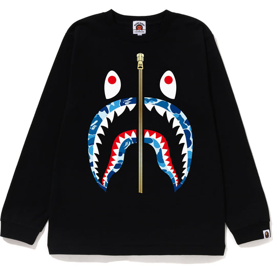 ABC CAMO SHARK L/S TEE JR KIDS