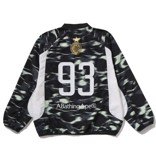 SCREEN CAMO FOOTBALL LOGO RELAXED FIT CREWNECK SWEATSHIRT MENS