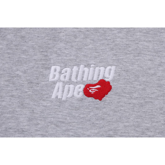 BAPE MENS A BATHING APE LOGO RELAXED FIT TEE