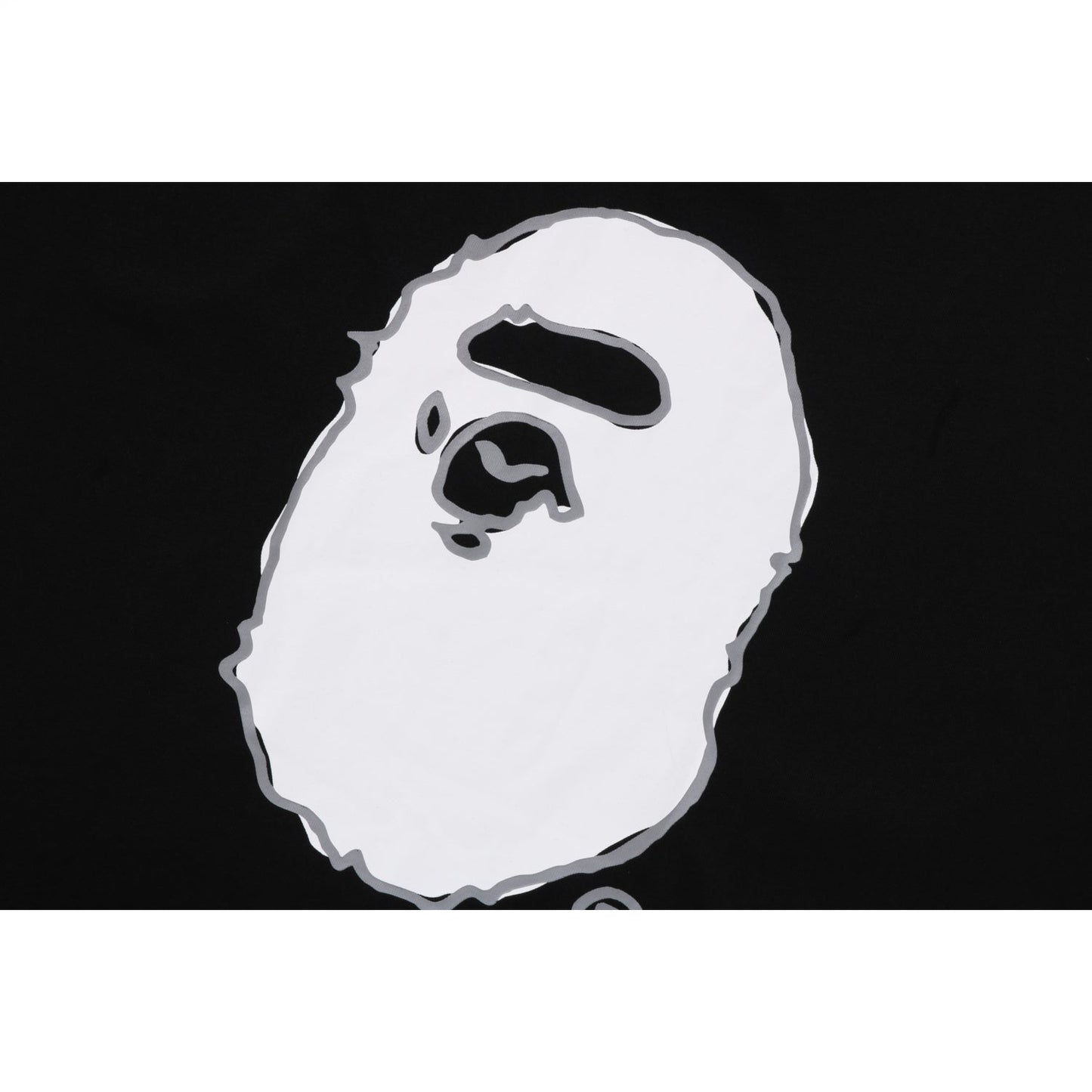 HAND DRAW BAPE LOGO RELAXED FIT TEE MENS