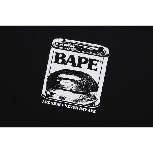 CAN FOOD BAPE LOGO RELAXED FIT TEE MENS