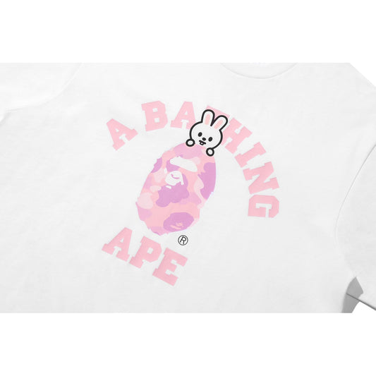 BAPE X STRAYKIDS LEEBIT COLLEGE TEE LADIES