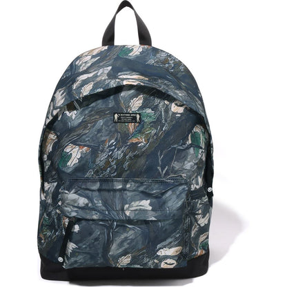 BAPE MENS TREE EDGE CAMO DAYPACK