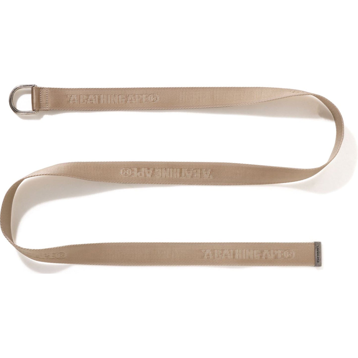 BATHING APE LOGO JACQUARD NYLON BELT MENS