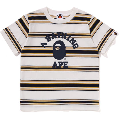 COLLEGE STRIPE TEE KIDS