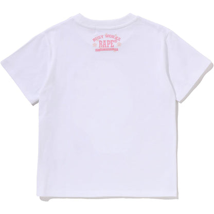 SAKURA PHOTO APE HEAD MINI TEE LADIES