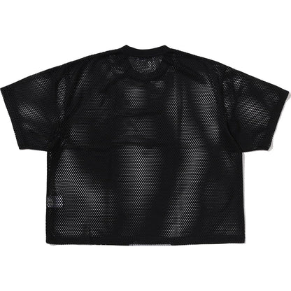 WATER PRINT APE HEAD MESH RELAXED FIT TEE MENS