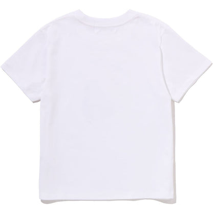 APE HEAD CRYSTAL STONE MINI TEE LADIES