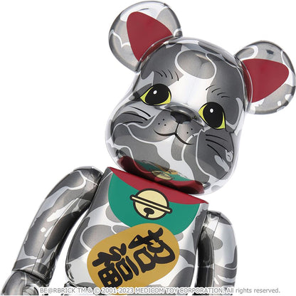 NEW YEAR BE@RBRICK MANEKINEKO SHISHIMAI DARUMA 100% & 400%