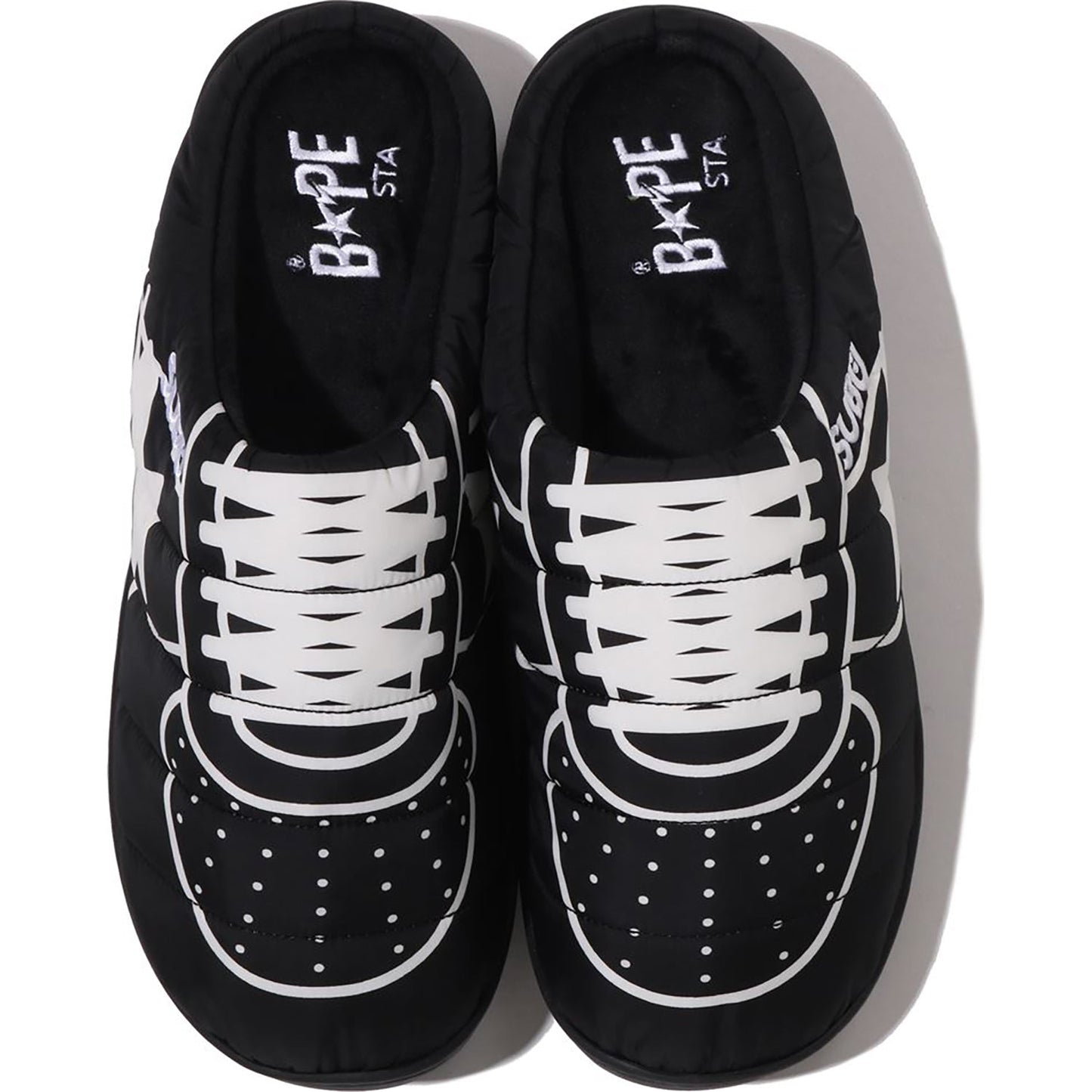 BAPE X SUBU - PUFFER SANDALS MENS