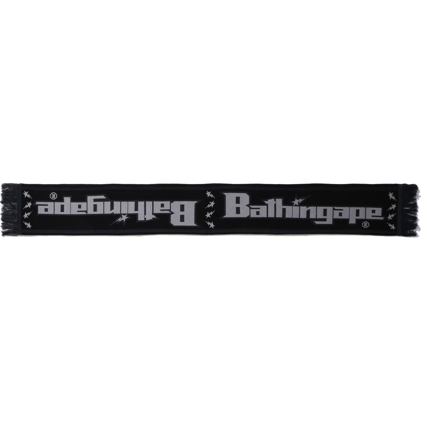 BAPE LOGO JACQUARD SCARF