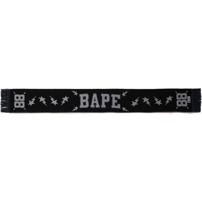 BAPE LOGO JACQUARD SCARF