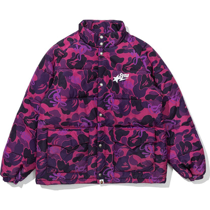 BAPE X SPOTIFY BY CENTRAL CEE CAMO PUFFER JACKET MENS