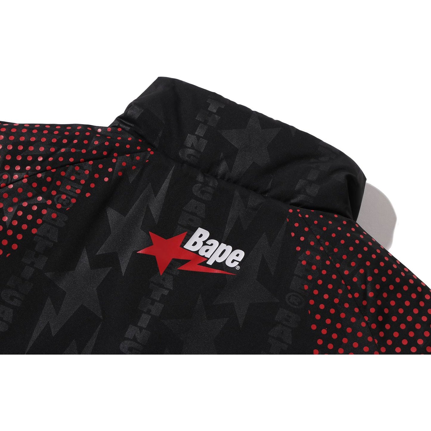 ABA FRAME MONOGRAM JACQUARD MULTI LOGO PADDED JACKET MENS