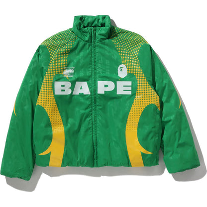 ABA FRAME MONOGRAM JACQUARD MULTI LOGO PADDED JACKET MENS