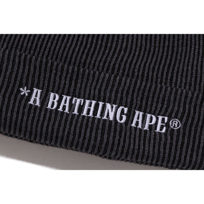 A BATHING APE KNIT CAP MENS