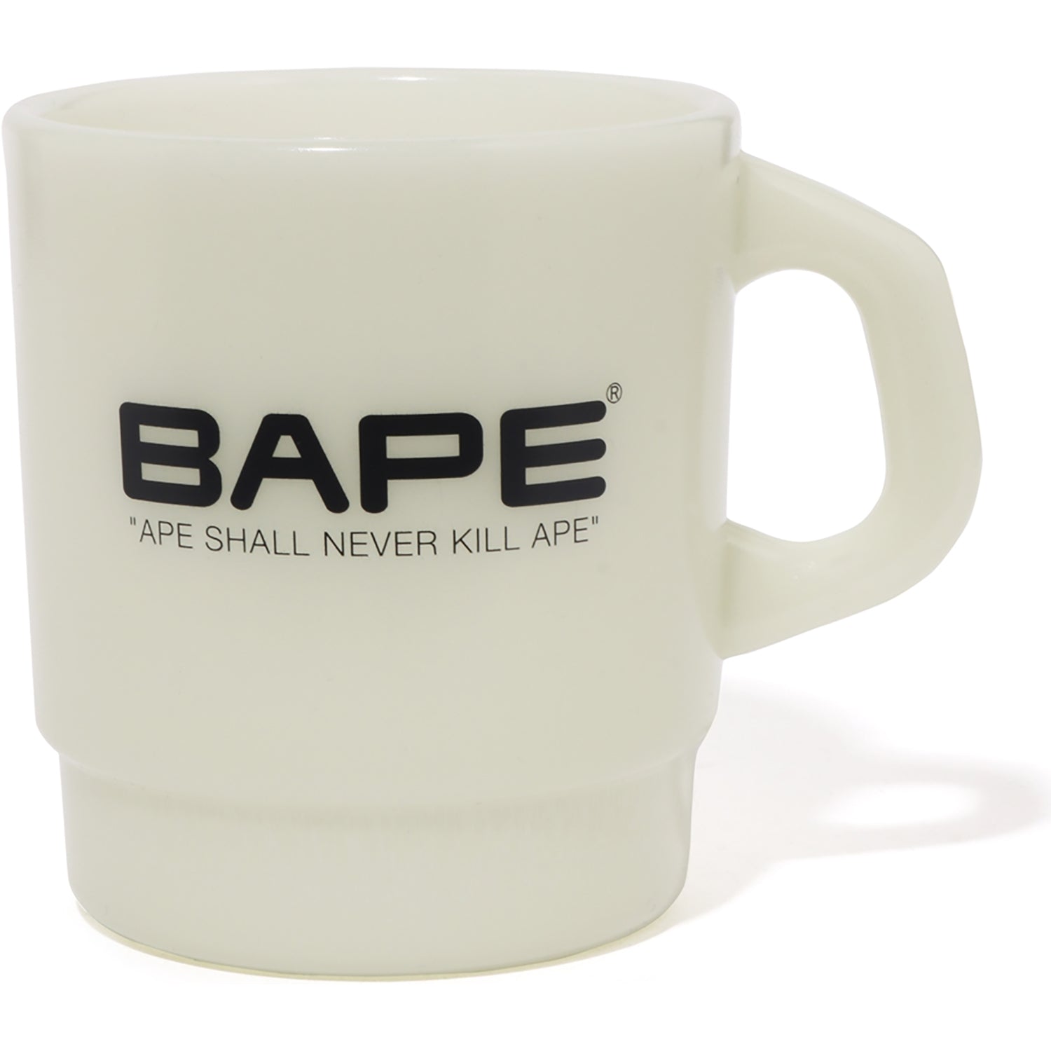 APE HEAD GLOW IN THE DARK STACKING MUG