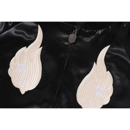 SKELETON LOGO SOUVENIR JACKET MENS