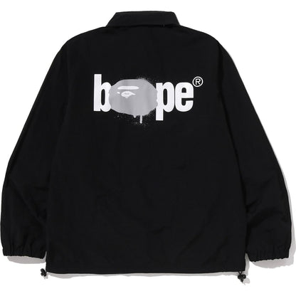 BAPE REVERSIBLE COACH JACKET MENS