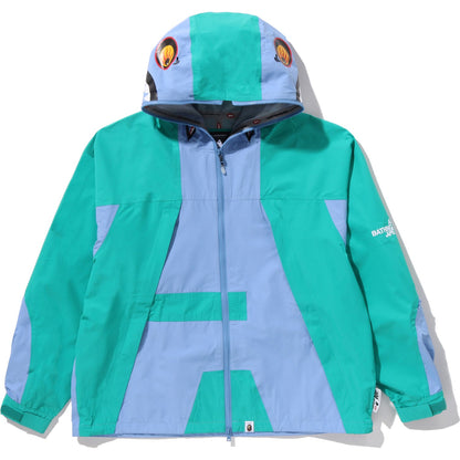 BAPE BY KAZUKI KURAISHI SHARK ZIP PACKABLE SNOWBOARD JACKET MENS