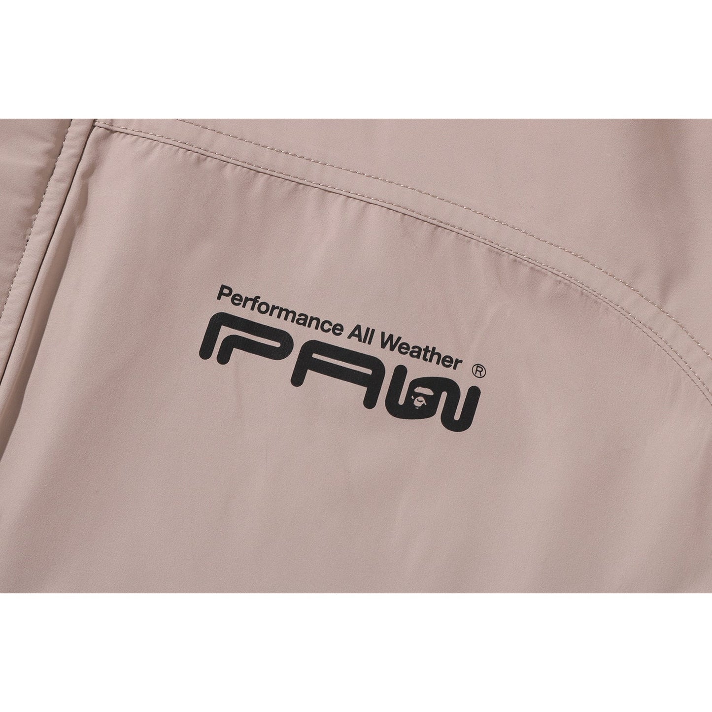 BAPE BY KAZUKI KURAISHI DETACHABLE HOODED 3-LAYER RAIN JACKET MENS