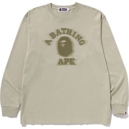 GARMENT DYE COLLEGE RELAXED FIT LS TEE MENS