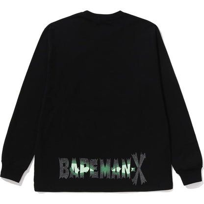 BAPEMAN-X LS TEE MENS