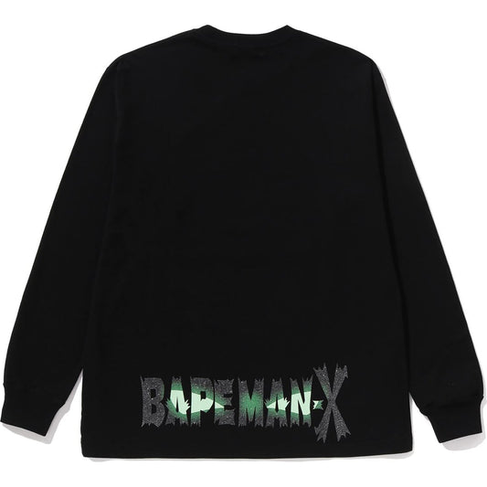 BAPEMAN-X LS TEE MENS