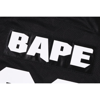 LINE CAMO MULTI LOGO CROPPED FIT FOOTBALL JERSEY MENS