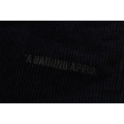 BATHING APE CORDUROY RELAXED FIT PANTS MENS