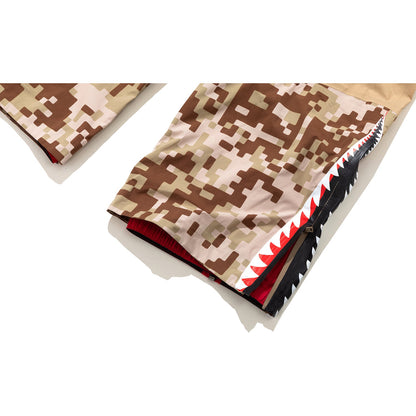 BAPE BY KAZUKI KURAISHI UAP CAMO SHARK SNOWBOARD OVERALLS MENS