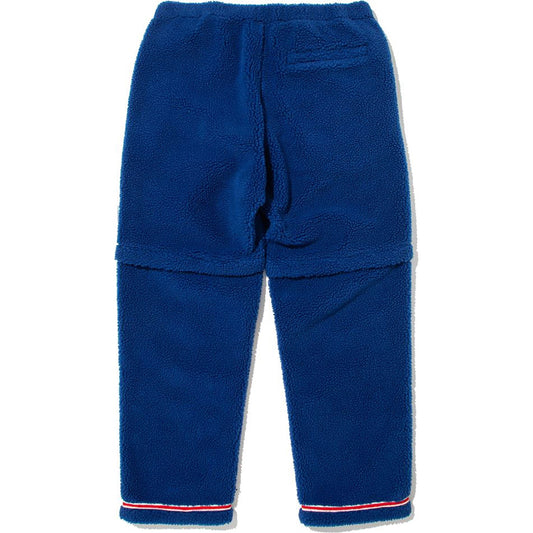 BAPE BY KAZUKI KURAISHI SHERPA DETACHABLE RELAXED FIT PANTS MENS