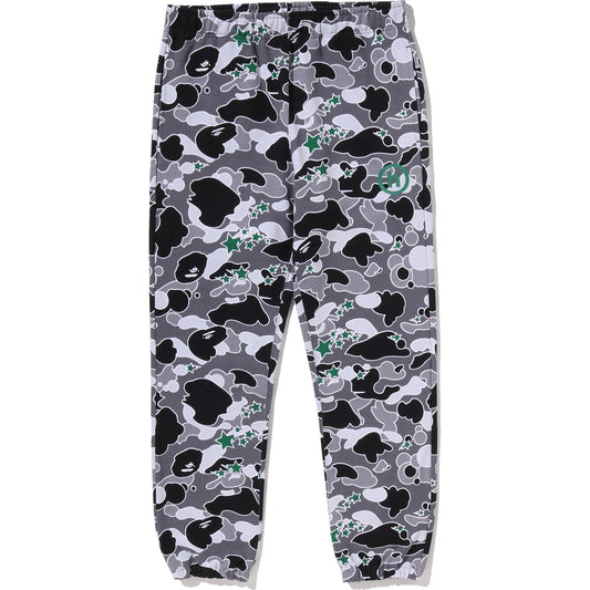 BAPE X HIDDEN STA CAMO SWEAT PANTS MENS
