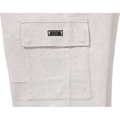 BAPE STA ONE POINT RELAXED FIT CARGO SWEATPANTS MENS