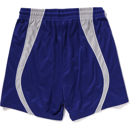 SOLID CAMO JACQUARD MULTILOGO RELAXED FIT SWEAT SHORTS MENS