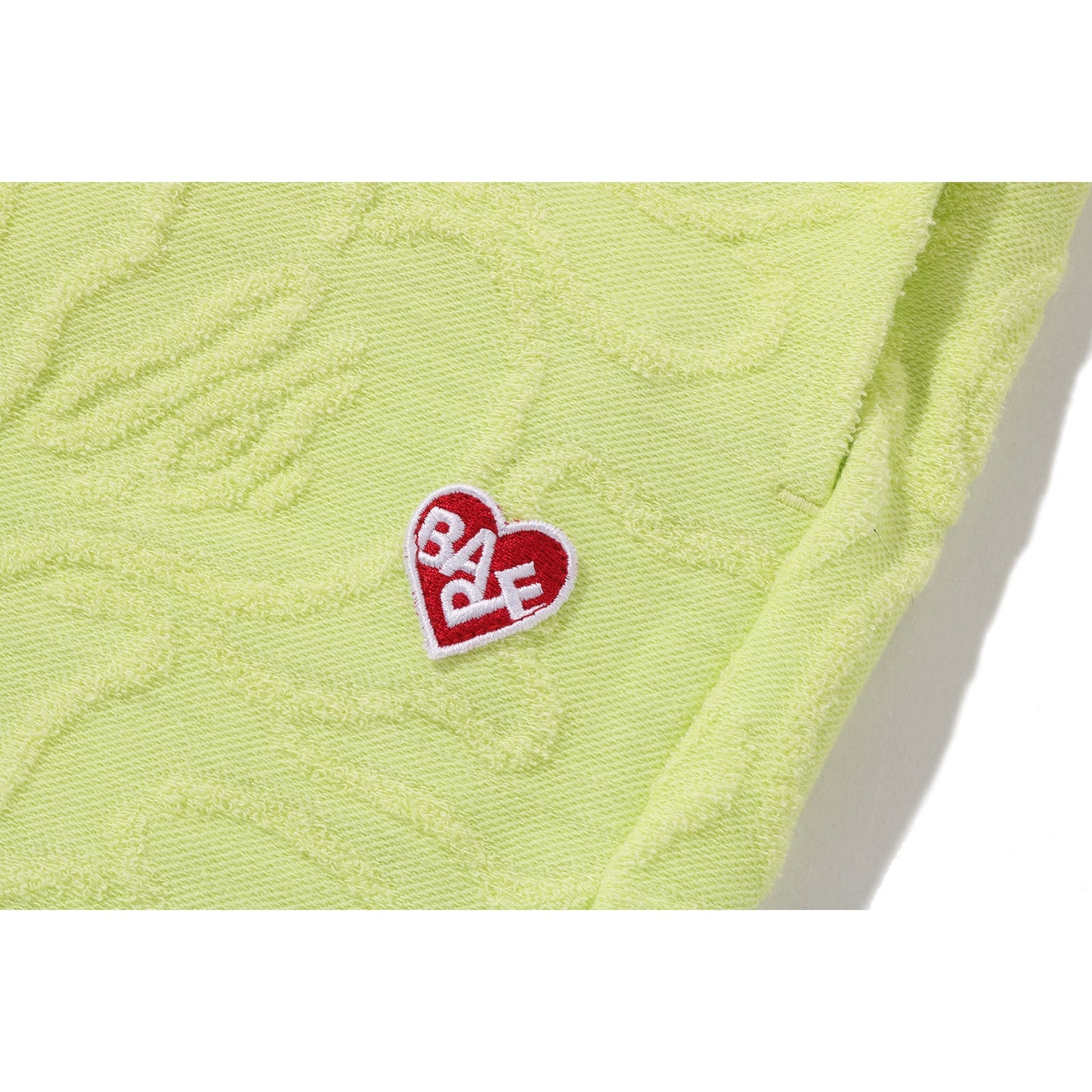 NEON CAMO JACQUARD SWEAT SHORTS LADIES