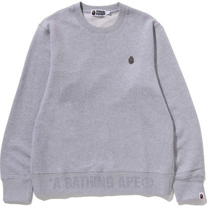 ONE POINT CREWNECK SWEATSHIRT MENS