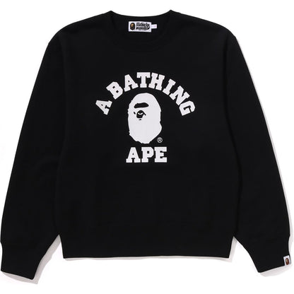 COLLEGE CREWNECK SWEATSHIRT LADIES