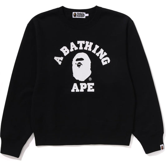COLLEGE CREWNECK SWEATSHIRT LADIES