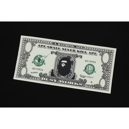 BANKNOTE RELAXED FIT CREWNECK SWEATSHIRT MENS
