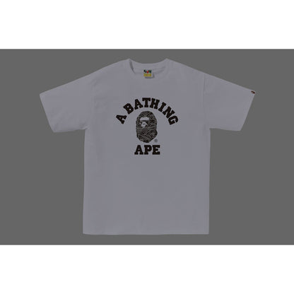 LAYERED LINE CAMO COLLEGE TEE MENS