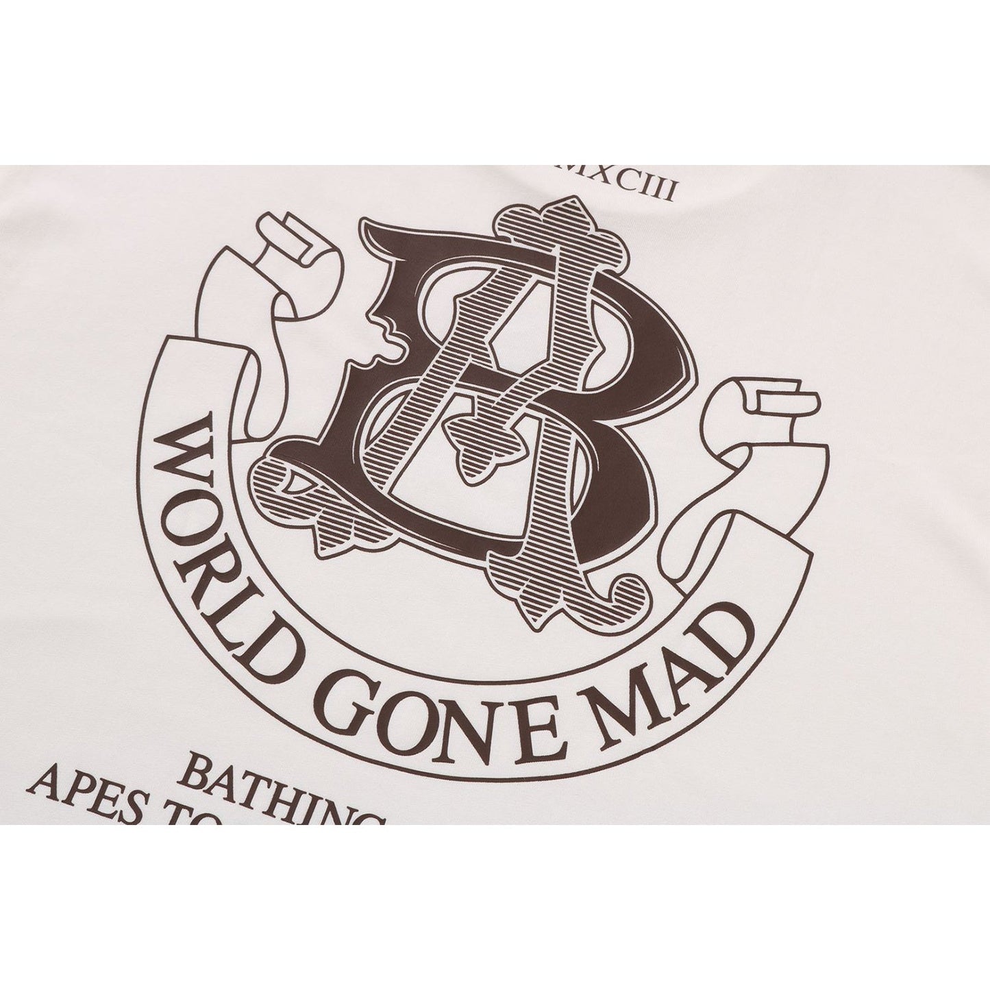 COLLEGE LOGO RELAXED FIT TEE MENS