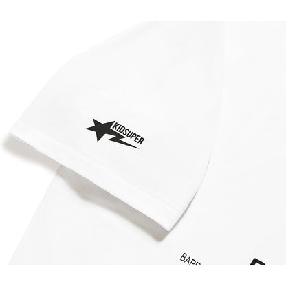 BAPE X KIDSUPER BAPEISM LOGO TEE MENS