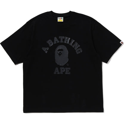 BAPE US BLACK FRIDAY METALLIC COLLEGE RELAXED FIT TEE MENS