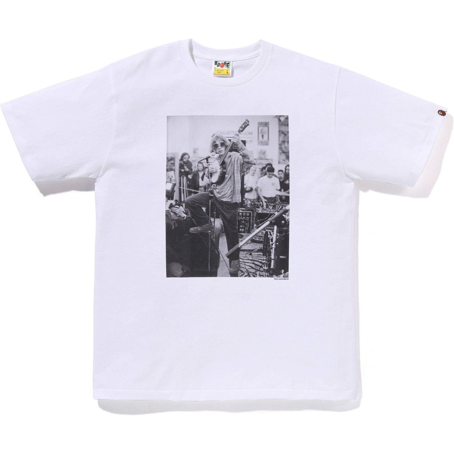 BAPE X SHAWN MORTENSEN BECK TEE MENS
