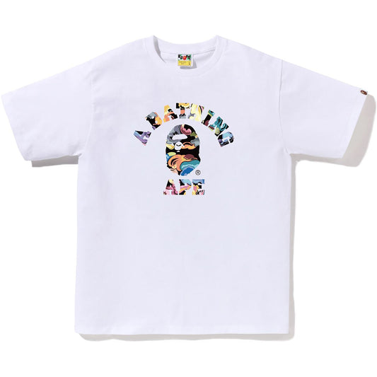 ART CAMO COLLEGE TEE MENS