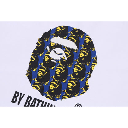 APE HEAD PATTERN BY BATHING APE RELAXED FIT TEE MENS