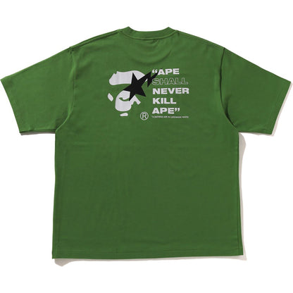 BAPE STA APE FACE RELAXED FIT TEE MENS